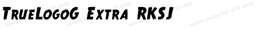 TrueLogoG Extra-RKSJ字体转换